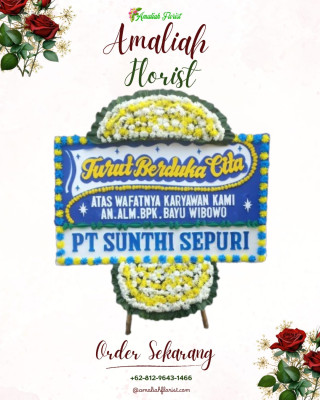 Papan Bunga Duka di Pendem
